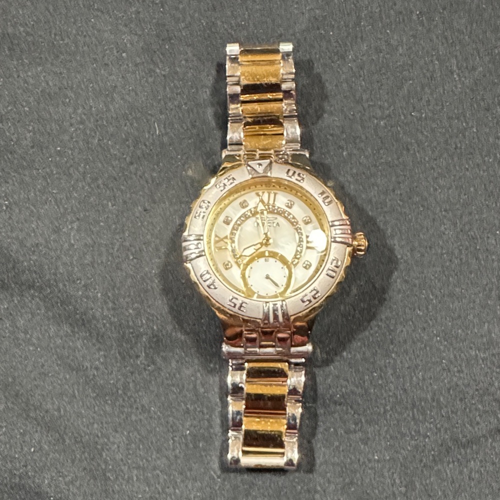 Invicta Gold and Silver Women's Watch